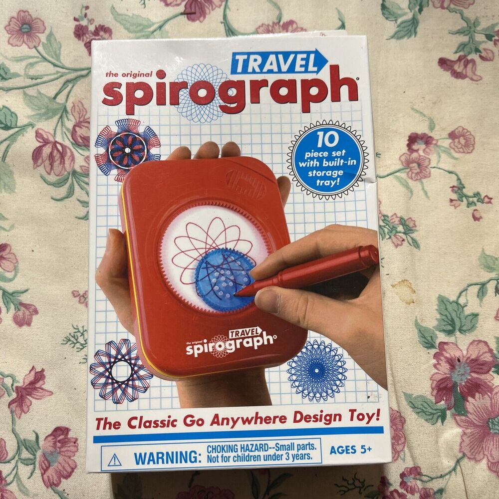 Spirograph Travel - Design Toy - Portable Arts & Crafts Activity Set